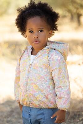 Baby floral cotton jacket | Tartine et Chocolat