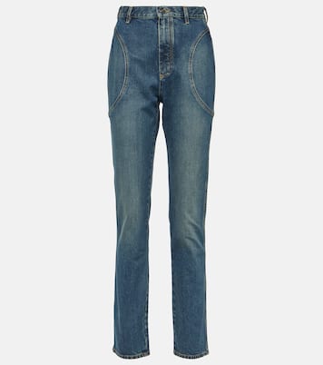 High-Rise Slim Jeans | Alaïa