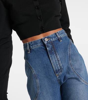 High-Rise Slim Jeans | Alaïa