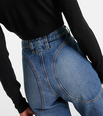 High-Rise Slim Jeans | Alaïa