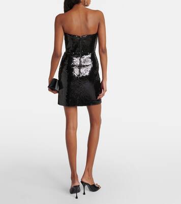 Robe bustier Denise à sequins | Rebecca Vallance