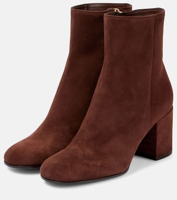 Ankle Boots Joelle 70 aus Veloursleder | Gianvito Rossi