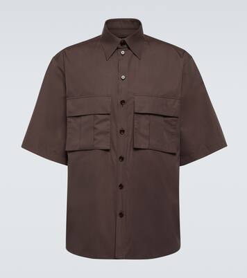 Cotton and silk poplin shirt | Dolce&Gabbana