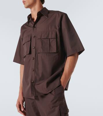 Cotton and silk poplin shirt | Dolce&Gabbana