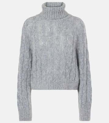 Rollkragenpullover aus Wolle und Mohair | Brunello Cucinelli