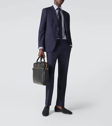 Camisa en mezcla de algodón a rayas | Tom Ford