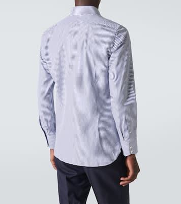 Camisa en mezcla de algodón a rayas | Tom Ford
