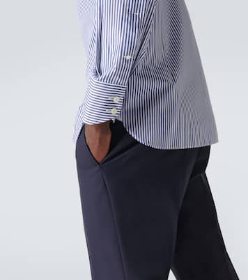 Camisa en mezcla de algodón a rayas | Tom Ford