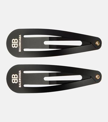 Holli XXL BB set of two hair clips | Balenciaga