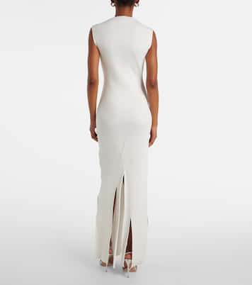 Robe aus Rippstrick | Victoria Beckham