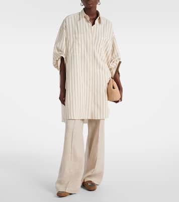 Mules de ante con cuentas Monili | Brunello Cucinelli