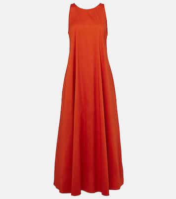 Romea cotton-blend poplin maxi dress | Max Mara