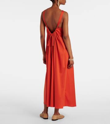 Romea cotton-blend poplin maxi dress | Max Mara