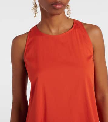 Romea cotton-blend poplin maxi dress | Max Mara