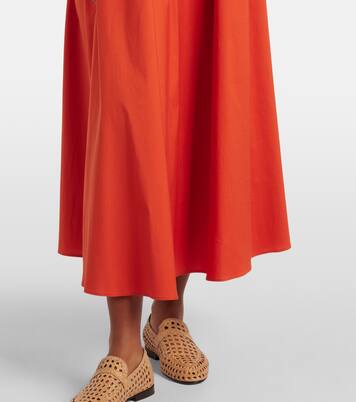 Romea cotton-blend poplin maxi dress | Max Mara