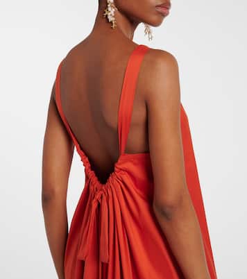 Romea cotton-blend poplin maxi dress | Max Mara