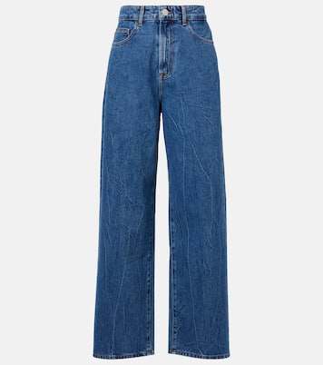 High-rise wide-leg jeans | Róhe