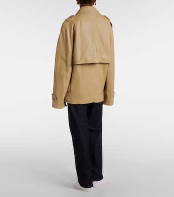 Chaqueta de piel oversized | Toteme