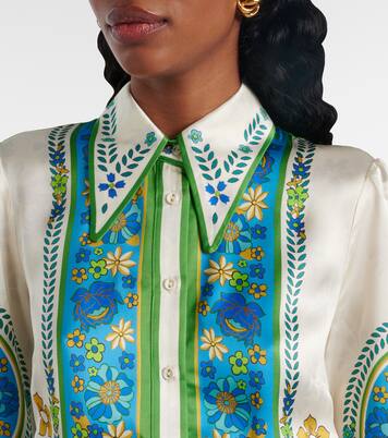 Vivianna printed shirt dress | Alémais