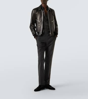 Leather jacket  | Tom Ford