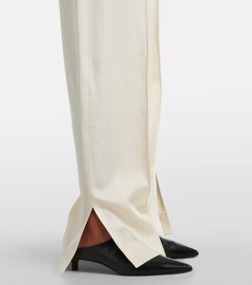 Pantalon ample en satin | Jil Sander