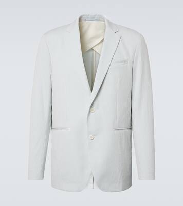 Garret cotton-blend seersucker blazer | Orlebar Brown