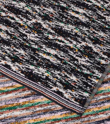 Twist space-dyed cotton terry beach towel | Missoni