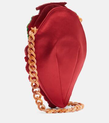 Mercado Small embellished clutch | Alémais