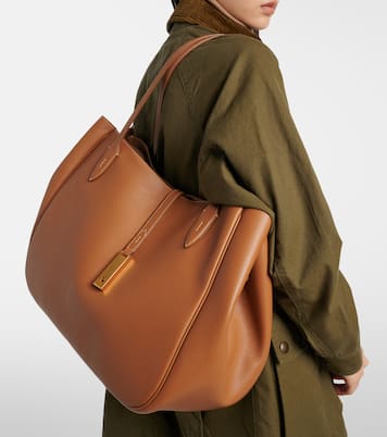 Polo ID Large leather tote bag  | Polo Ralph Lauren