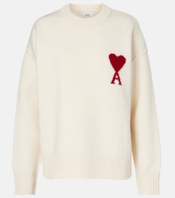 Ami de Cœur virgin wool sweater | Ami Paris