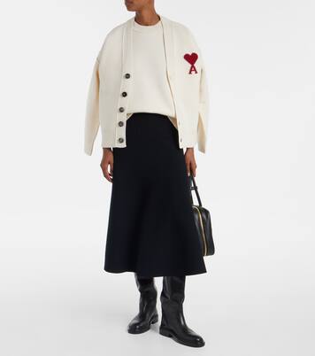 Ami de Cœur virgin wool sweater | Ami Paris