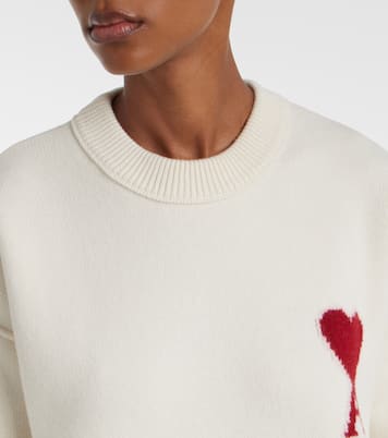 Ami de Cœur virgin wool sweater | Ami Paris