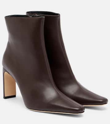 Wally 90 leather ankle boots | Staud