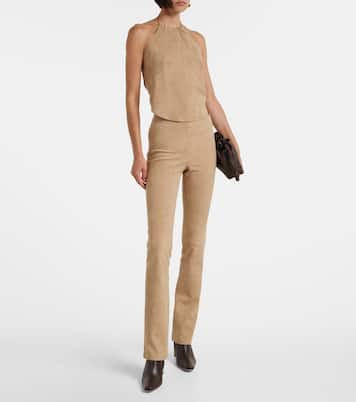 Wally 90 leather ankle boots | Staud