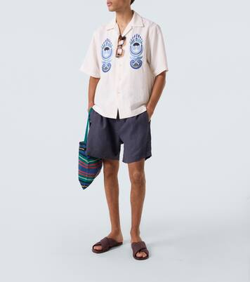 Chemise brodée | Commas