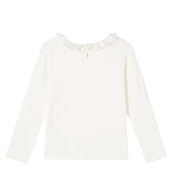 Bess ruffled cotton T-shirt | Bonpoint