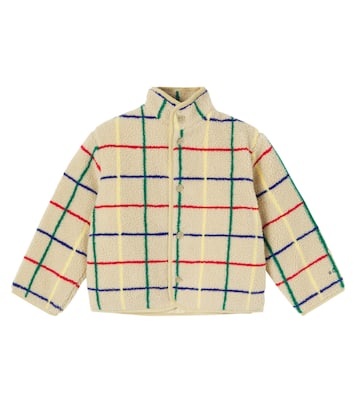 Checked teddy fleece jacket | Bobo Choses