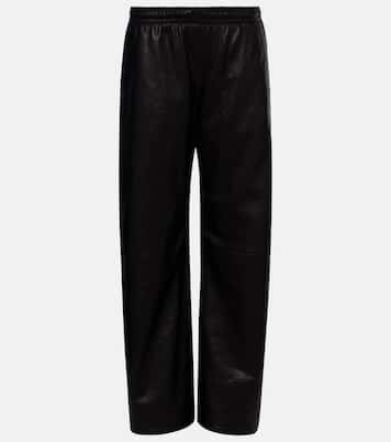 Pantalon ample en cuir | Acne Studios