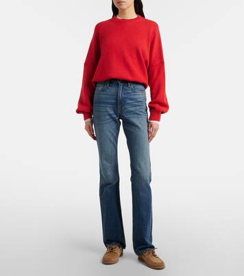 High-Rise Bootcut Jeans Jade | Slvrlake