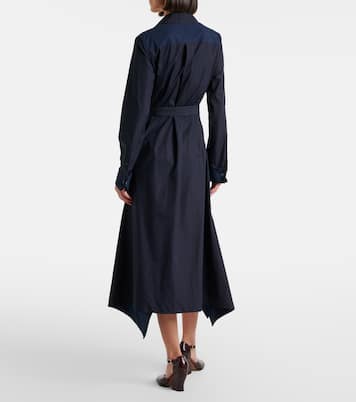 Abito midi in cotone | Loewe
