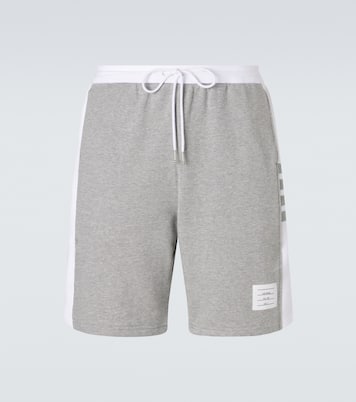 Shorts 4-Bar aus Baumwoll-Jersey | Thom Browne