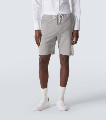 Shorts 4-Bar aus Baumwoll-Jersey | Thom Browne
