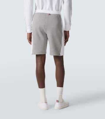 Shorts 4-Bar aus Baumwoll-Jersey | Thom Browne