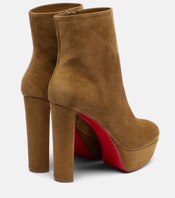 Ankle Boots Loo Booty 130 aus Veloursleder | Christian Louboutin