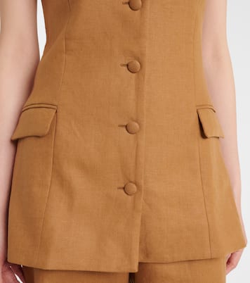 Veste sans manches Jane en lin | Faithfull