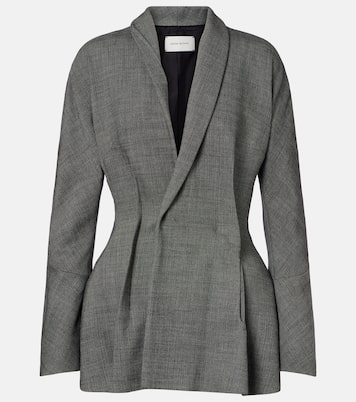 Draped wool-blend blazer | Magda Butrym