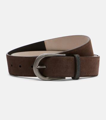 Suede belt | Brunello Cucinelli