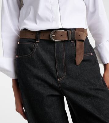 Suede belt | Brunello Cucinelli