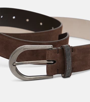 Suede belt | Brunello Cucinelli