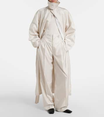 Twill wide-leg pants | Phoebe Philo